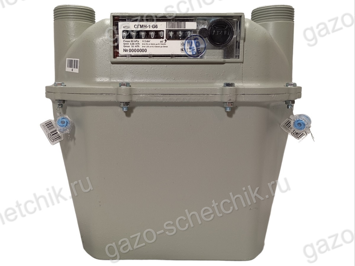 Газовый счетчик СГМН-1М G6
